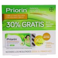 Priorin Caja 60 Cápsulas x 2 Pack 30% Gratis 2ªUd