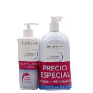 Bioderma Pack Atoderm Textura Gel Higiene + Hidratación