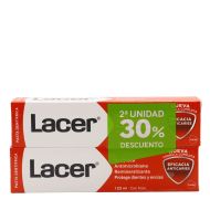 Lacer Pasta de Dientes con Flúor 125ml x 2 Formato Ahorro
