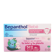Bepanthol Bebé Pomada Protectora 100g x 2 Duplo 50%Dto 2ªUd