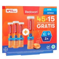 Redoxon Extra Defensas 45+15 Comprimidos Efervescentes