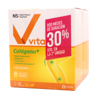 NS Vitans Colágeno+ 30 +30 Sobres Sabor Limón