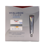 Eucerin Hyaluron Filler 3X Pack Rutina Antiarrugas