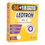 Leotron Vitamina C  36 + 18 Comprimidos Efervescentes Sabor Naranja