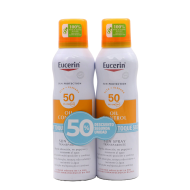 Eucerin Sun Oil Control FPS50 Toque Seco Spray 200ml x 2 Duplo