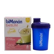 BiManan Sustitutive Batido Sabor Vainilla 6 Batidos