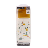Suavinex Biberón Tetina Silicona Fisiológica SX Pro Flujo L +6m 360ml