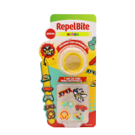 Repel Bite Niños Pulsera con Citronela Set de Pins 