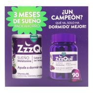ZzzQuil Sueño Melatonina Pack 90 Gominolas
