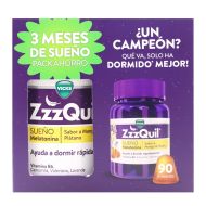 ZzzQuil Sueño Melatonina Mango & Plátano Pack 90 Gominolas