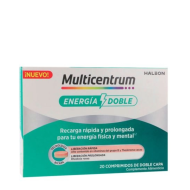 Multicentrum Energía Doble 20 Comprimidos                                                           
