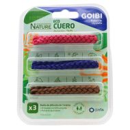 Goibi Nature Pulsera de Citronella Eco Cuero 3 unidades