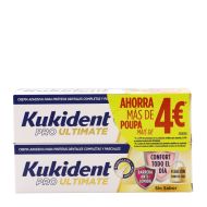 Kukident Pro Ultimate Confort tod el Día Sin Sabor 2x40g