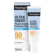 Neutrogena Ultra Sheer Fluido Invisible Hidratante SPF50 50ml