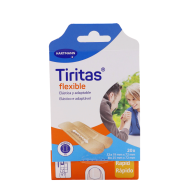 Tiritas Flexible Rapid 20 unidades