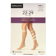 Farmalastic Media Corta G Compresión Normal Beige 1 Par