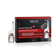 Vichy Dercos Aminexil Clinical 5 Hombre Anticaída 21 Ampollas Monodosis 30%Dto