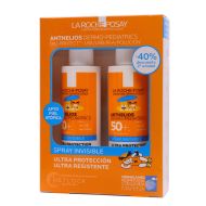 Anthelios Dermo Pediatrics Spray Invisible SPF50+ 200ml x 2 Pack Duplo La Roche Posay
