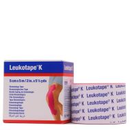 LeuKotape K Cinta Kinesiológica 5cm x 5m Fresa