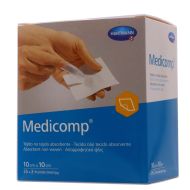 Medicomp Gasa Suave 50 Gasas 10cm x10cm Hartmann