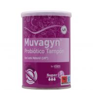 Muvagyn Probiótico Tampón Vaginal Super 9 Tampones con Aplicador