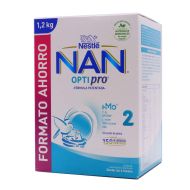 Nestlé Nan Optipro 2 1,2 Kg Formato Ahorro