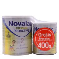 Novalac Premium Proactive 2 800g + 400g Gratis Pack Promocional