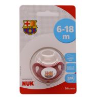 Nuk FC Barcelona Chupete Silicona 6-18M