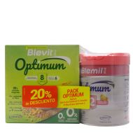 Blevit Plus Optimum 8 Cereales + Blemil Plus Optimum 2 Pack Optimum Ordesa