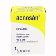 Acnosan Toallitas Bescansa 20 Toallitas Acné