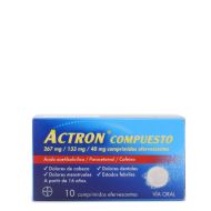 Actron Compuesto 10 Comprimidos Efervescentes 