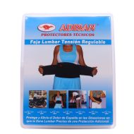 Adisan Faja Lumbar Tensión Regulable Talla M Hasta 92cm
