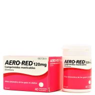 AeroRed 120 mg 40 Comprimidos Masticables Simeticona