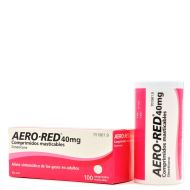 AeroRed 40mg 100 Comprimidos Masticables Simeticona