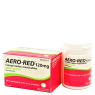 AeroRed Menta 120 mg 40 Comprimidos Masticables Simeticona