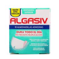 Algasiv Almohadillas Dentadura Superior 18 Almohadillas