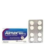 Almax 500mg 24 Comprimidos Masticables