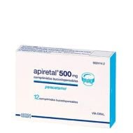 Apiretal 500 mg 12 Comprimidos Bucodispersables 