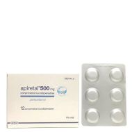 Apiretal 500 mg 12 Comprimidos Bucodispersables Paracetamol