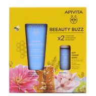 Apivita Aqua Beelicious Crema Textura Rica 40ml + Booster Regalo