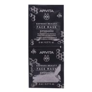 Apivita Mascarilla Facial Purificante Pieles Grasas con Propóleo 2 x 8ml