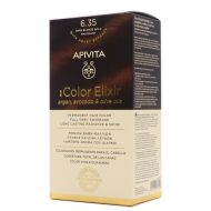 Apivita My Color 6.35 Dark Blonde Gold Mahogany Coloración Permanente Natural