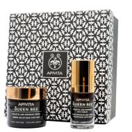 Apivita Queen Bee Pack Crema Antienvejecimiento Textura Ligera+Contorno de Ojos Regalo