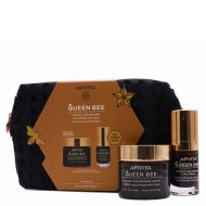 Apivita Queen Bee Crema Rica+Contorno Ojos de Regalo Pack Neceser 