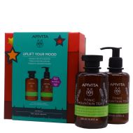 Apivita Tonic Mountain Tea Gel de Baño+Leche Corporal Pack-1