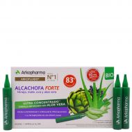 Arkofluido Alcachofa Forte Bio + Aloe Vera 20 Ampollas 20 Días Arkopharma