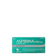 Aspirina 500mg 20 Comprimidos