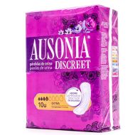 Ausonia Discreet Extra 10 Compresas Para Pérdidas de Orina