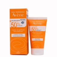 Avene Solar Crema SPF50+ Cara Pieles Secas Sin Perfume 50ml