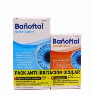 Bañoftal Baño Ocular + Ojo Irritado Pack Antiirritación Ocular